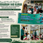 HIMMAH Sumut 10 Muharram menggelar doa bersama dan santunan anak yatim di Masjid Ikhwaniyah Medan