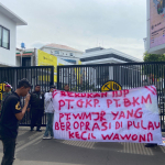 Pembekuan IUP Wawonii didesak GMH Sultra melalui permintaan penghentian RKAB dan evaluasi izin tambang di Pulau Wawonii.