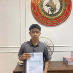 Aksi PT Riota Jaya Lestari di depan Kementerian ATR/BPN dan Kementerian ESDM RI.