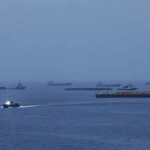 Selat Hormuz Iran saat Iran dan Oman membahas keamanan navigasi Keterangan gambar