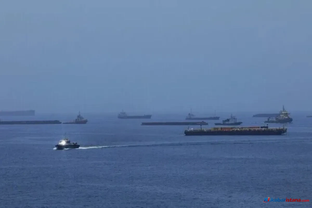 Selat Hormuz Iran saat Iran dan Oman membahas keamanan navigasi Keterangan gambar