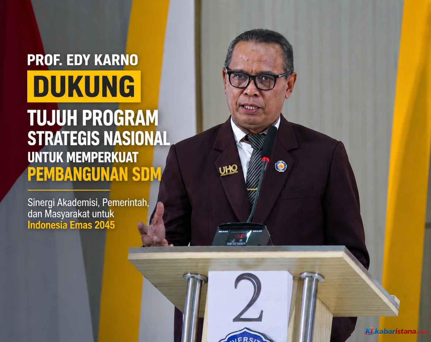 Prof. Edy Karno Dukung Tujuh Program Strategis Nasional untuk Memperkuat Pembangunan SDM