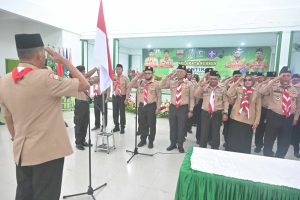 SAKO Pramuka Alwashliyah Sumut resmi dilantik masa bakti 2025-2030 di Aula Univa Medan