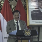Otto Hasibuan menyampaikan tindak lanjut rekomendasi BPK RI kepada tiga kementerian dalam penyerahan LHP BPK Tahun 2025.