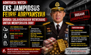 Adhiyaksa Watch: Praperadilan Febrie Jangan Hentikan Pengusutan Dugaan Penyalahgunaan Wewenang
