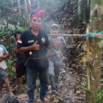 Ritual Kaharingan Ma'anyan di Desa Rampa Mea, Kecamatan Dusun Utara, Kabupaten Barito Selatan, Kalimantan Tengah.