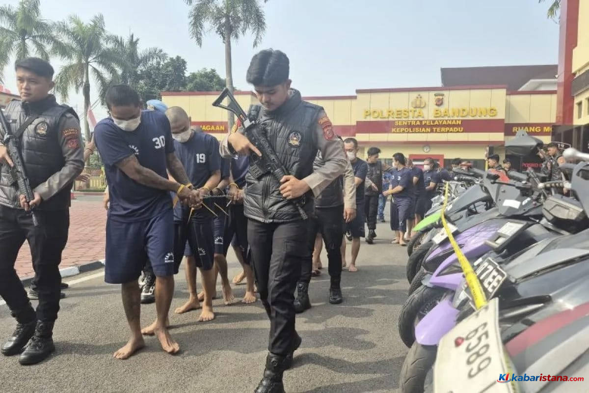 Polresta Bandung ungkap 29 kasus kejahatan jalanan