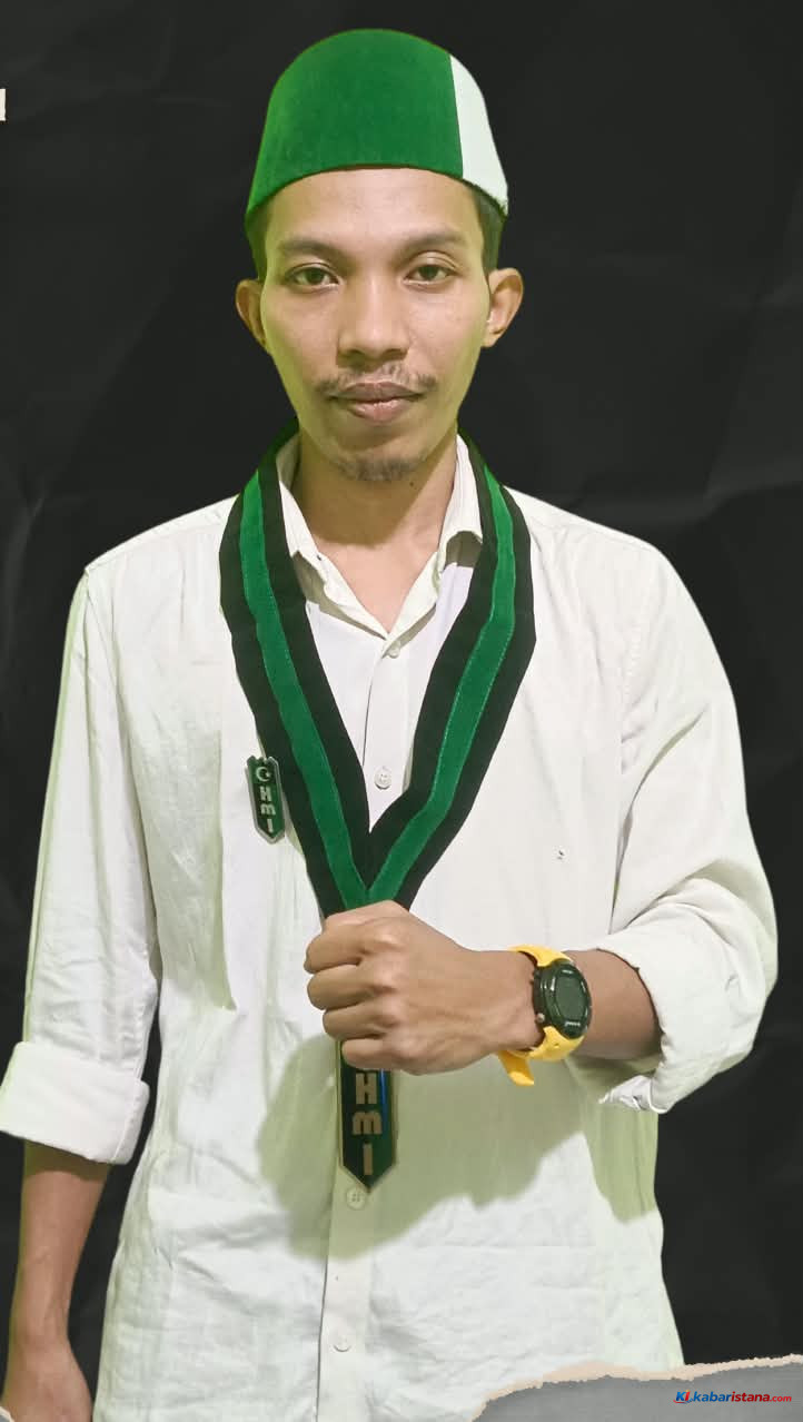 Ketua Umum HMI Cabang Jakarta Pusat–Utara Rusmin Sangadji.