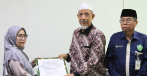 PB Al Jam’iyatul Washliyah dan Univa Medan Serahkan Saham Kepada bank BPRS