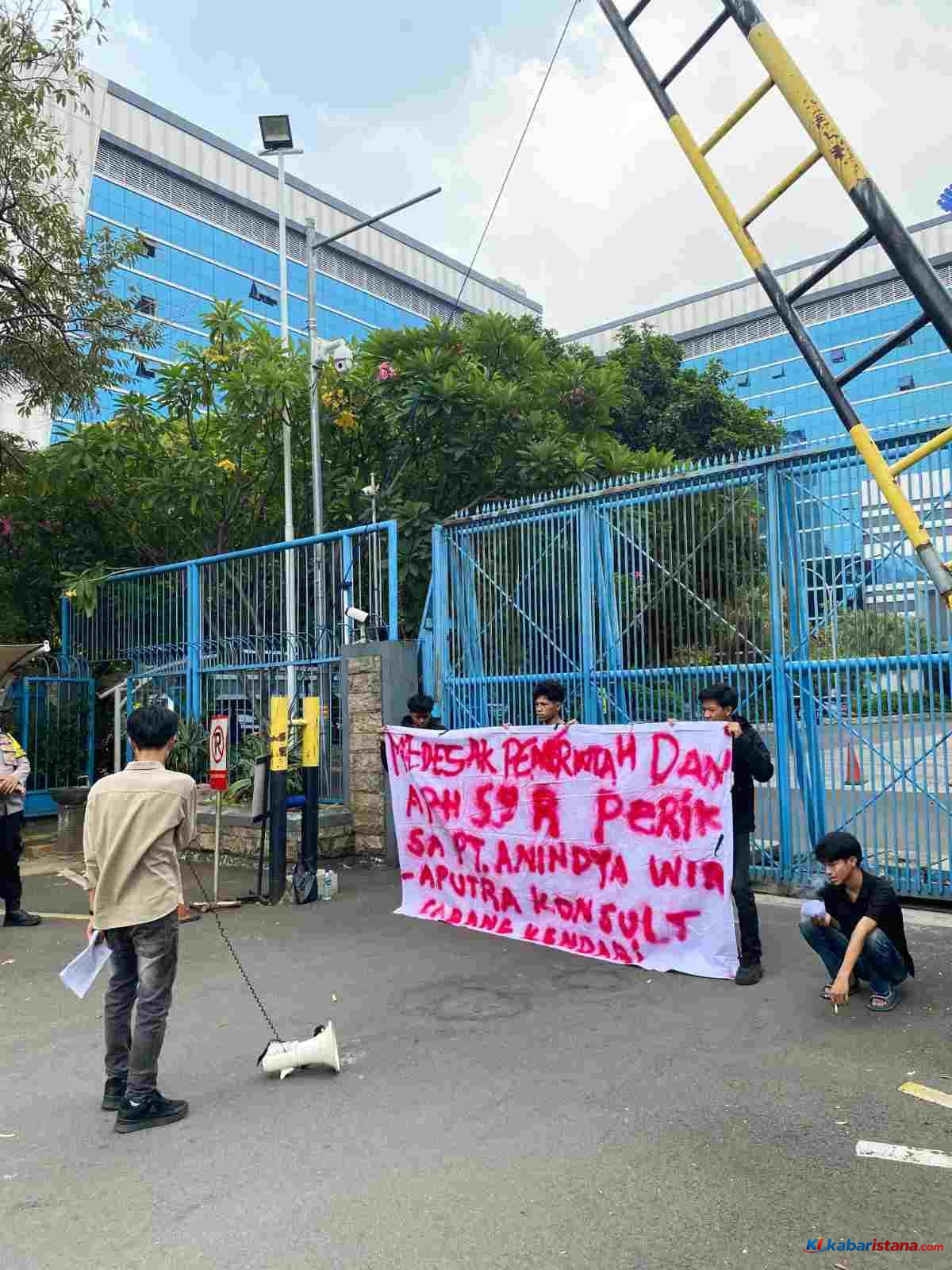 GPM Sultra-Jakarta desak Kemnaker periksa PT Anindya Kendari terkait dugaan pelanggaran ketenagakerjaan.