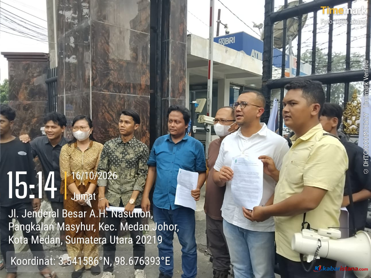 Dugaan Pergeseran Anggaran Rp503 Miliar Tanpa Pengesahan DPRD, PW GHARIS Sumut Geruduk Kejati