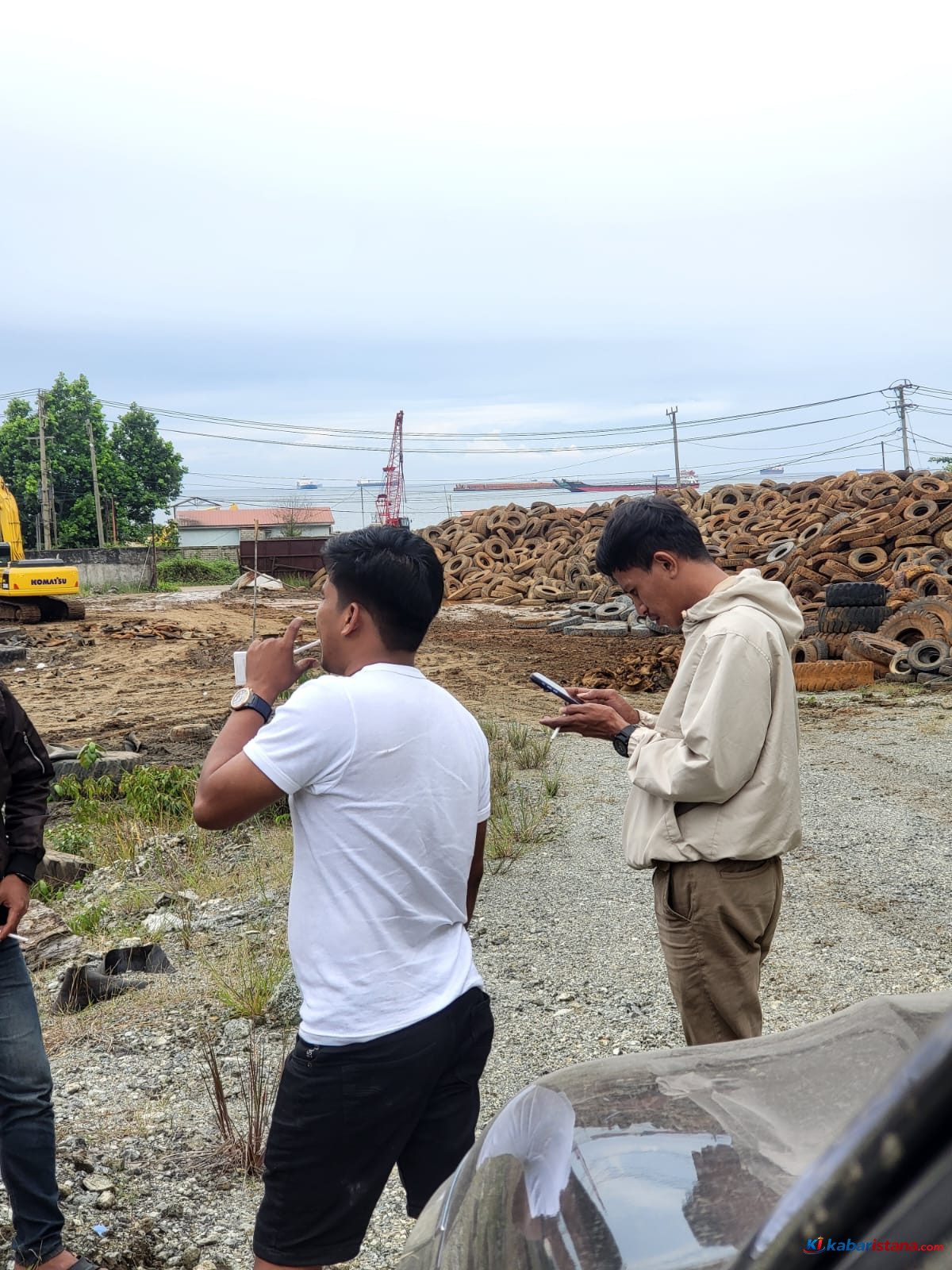 Cegah Pencemaran Lingkungan, PT SMM Bekerja Sama dengan Pabrik dan Kontraktor Keluarkan Limbah Ban, Tokoh Pemuda Bungku Beri Apresiasi
